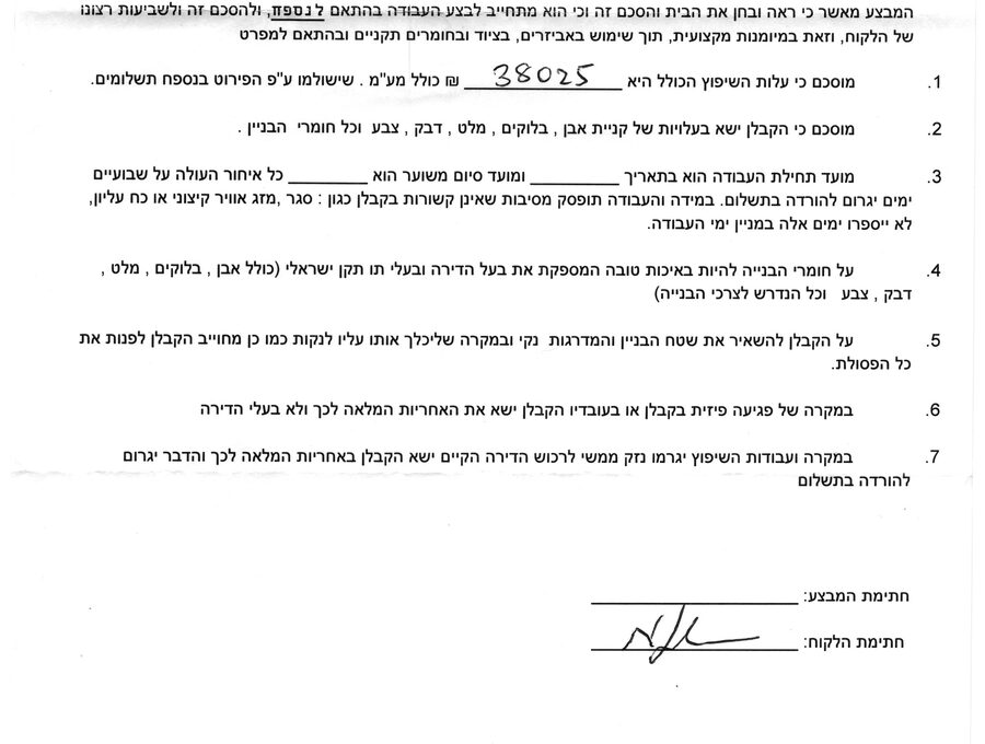 פרויקט שיקום חזית בניין – קיסוס